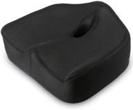 windsleeping latex soft seat cushion - non-slip coccyx and tailbone pain relief, ideal for sciatica and back discomfort logo