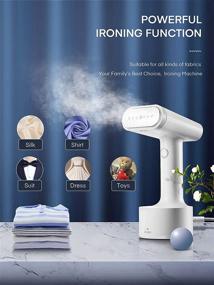 img 2 attached to Garment Steamer Handheld Powerful Portable