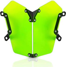 img 1 attached to YOWLING Motorcycle Headlight Protector 2019 2021 Green