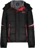 ripstop boys' clothing - london fog active puffer jackets & coats logo