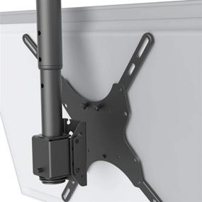 img 1 attached to 📺Кронштейн для TV на потолке WALI CM2665: Регулируемый кронштейн для плоских экранов от 26 до 65 дюймов, VESA 400x400 мм, вместимость до 110 фунтов - черный