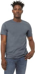 img 1 attached to 👕 Bella Canvas Airlume Cotton Black Men's T-Shirts & Tanks: Quality Apparel for Stylish Comfort