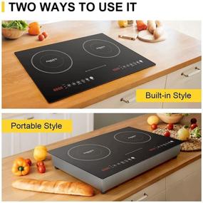 img 1 attached to Electric Induction FOGATTI Portable Versatile Kitchen & Dining