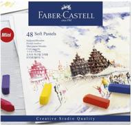 лучшие предложения: мягкие пастельные карандаши faber-castel fc128248 creative 🖍️ studio (48 штук), различные цвета. логотип