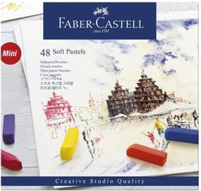 img 3 attached to Лучшие предложения: мягкие пастельные карандаши Faber-Castel FC128248 Creative 🖍️ Studio (48 штук), различные цвета.