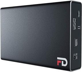 img 3 attached to Fantom Drives DMR000E - FD Duo Portable 2-Bay SSD RAID Enclosure - 💽 USB 3.2 Gen 2 Type-C - 10Gbps - RAID0/RAID1/JBOD - Aluminum - Mac/PC/PS4/Xbox Compatible