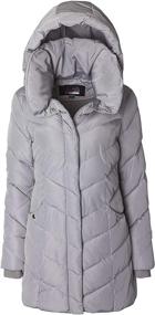 img 3 attached to Stylish Chic: Sportoli Women's Winter Chevron Quilted Clothing and Coats, Jackets & Vests