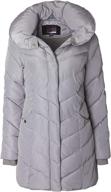 stylish chic: sportoli women's winter chevron quilted clothing and coats, jackets & vests logo