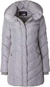 img 4 attached to Stylish Chic: Sportoli Women's Winter Chevron Quilted Clothing and Coats, Jackets & Vests