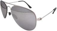 eyekepper kids stainless steel frame 🕶️ pilot sunglasses: stylish eye protection for children logo