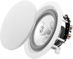 img 4 attached to 🔊 Enhance Your Audio experience with OSD Audio 8” Weatherproof in-Ceiling Speaker Pair - ICE840WRS