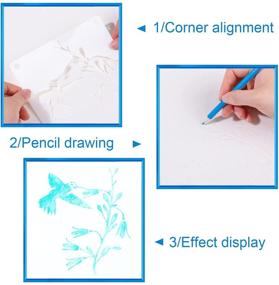 img 3 attached to Creative Bird Stencils Set for DIY Painting Crafts, Nature Home Decor - 16 PCS