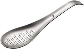 img 4 attached to UchiCook UCS6 Grater Spoon Silver