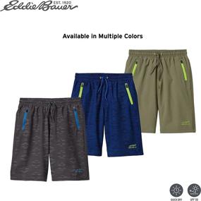 img 1 attached to Eddie Bauer Performance Shorts X Small Boys' Clothing