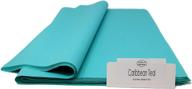 🎁 бумажная упаковка цвета карибской морской волны - 96 листов - идеально подходит для пампонов, подарочных сумок, бумажных цветов, вечеринок - цвета радуги логотип