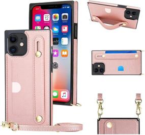 img 4 attached to KIHUWEY Compatible Crossbody Protective Kickstand Cell Phones & Accessories