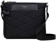 radley london charleston zip top crossbody logo