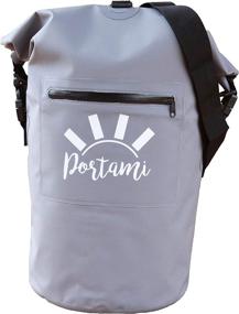 img 4 attached to Portami Products Waterproof Dry Bag 20L: Your Ultimate Waterproof Companion for Adventures