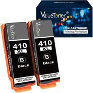 🖨️ valuetoner remanufactured ink cartridge replacement for epson 410xl t410xl high yield - compatible with expression xp-7100 xp-530 xp-630 xp-640 xp-830 xp-635 printer (2-black) логотип