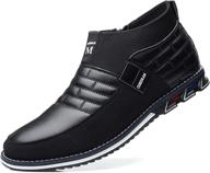 cosidram high top driving sneakers business men's shoes and loafers & slip-ons logo