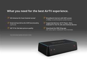 img 1 attached to Sling Media AirTV: Stream Local Channels to TVs 📺 and Mobile Devices with Built-in DVR Capability, Perfect for Sling TV