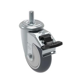 img 1 attached to 🔥 Schioppa GLEEF 412 TBE Thermoplastic: Performance Packed Rolling Casters
