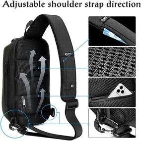 img 2 attached to Anti Theft Crossbody Shoulder Backpack Waterproof Backpacks for Casual Daypacks