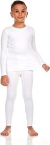 img 3 attached to Bodtek Boys Thermal Underwear Set Outdoor Recreation