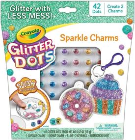 img 4 attached to 💎 Crayola Glitter Spangle Charms Jewelry