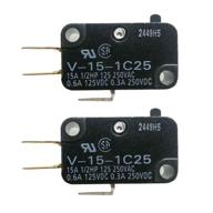 v 15 1c25 microswitches miniature switch 250vac logo