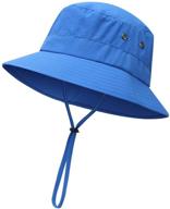 🧢 ultimate sun protection with boys girls bucket wide protection - must-have boys' accessories! logo