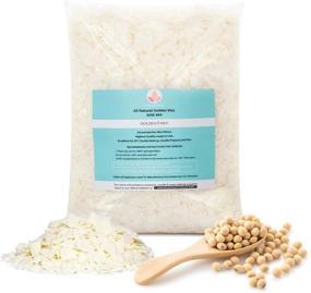 img 4 attached to 🕯️ Golden Brands 444 Soy Wax 10lb Bag - All-Natural, Paraffin-Free Candle Making Supplies for DIY Projects