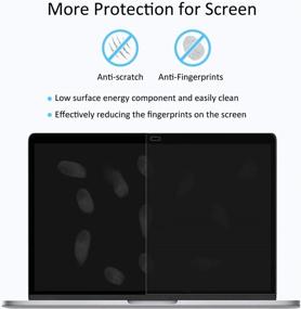 img 1 attached to 🔒 Premium 2-Pack ProElife Anti-Glare Matte Screen Protector for 2021-2018 MacBook Air 13 inch & 2022 MacBook Pro 13.3 inch - Apple M1/M2 Chip-Compatible Protective Shield Film