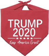 pawskido trump bandana reversible triangle логотип