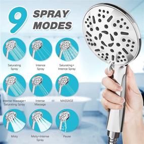 img 3 attached to Handheld Functions Showerheads Stainless DHWELEC