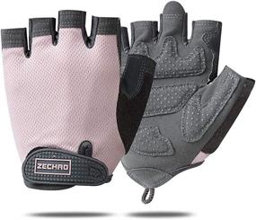 img 4 attached to 🧤 GORELOX Fingerless Workout Gloves for Women Men - Ideal Weight Lifting Gloves for Fitness Exercise, Powerlifting, Gym, Crossfit, Cycling - Lightweight Training Gloves