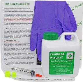 img 4 attached to 🖨️ Inkjet Printer Head Cleaning Kit: Printhead Hospital for Epson, Canon, Brother, and HP Printers - 17 Ounce