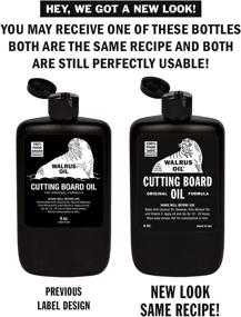 img 4 attached to 🔪 WALRUS OIL - Food-Safe Cutting Board and Butcher Block Oil, 8 oz Bottle