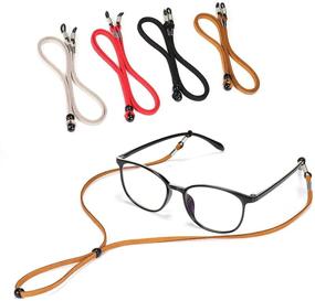 img 4 attached to 👓 Ultimate Eyeglass Adjustable Retainers: Non-Slip Hold & Screwdriver Combo