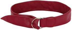 img 3 attached to Vintage Leather Accessories & Belts for Women: Moonsix Double Casual Collection