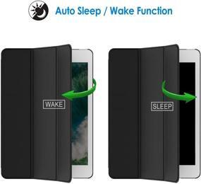 img 1 attached to 📱 JETech iPad Mini 1 2 3 Case - Auto Sleep/Wake, Black