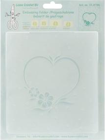 img 1 attached to Leabilities Embossing Folder Frame Blossom
