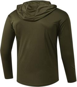 img 3 attached to Stay Protected and Comfortable with Satankud Athletic Hoodie for Fishing