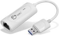 🔌 siig usb 3.0 to gigabit ethernet lan adapter - 10/100/1000 mbps rj45 for windows and mac - white (ju-ne0621-s2) logo