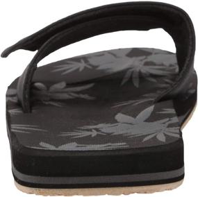 img 2 attached to 👞 Men's Billabong Impact Slide Sandal in Charcoal - Comfortable and Stylish Shoes