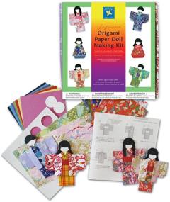 img 1 attached to 🎎 Откройте для себя искусство набора бумажных кукол кимоно Aitoh