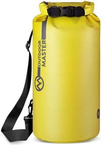 img 4 attached to 🎒 Durable OutdoorMaster Dry Bag - Waterproof Kayak Accessories Backpack for Rafting, Fishing, Swimming, and More - Perfect Boating Gifts for Men and Women