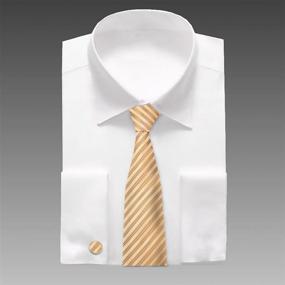 img 3 attached to A1132 Stripes Online Working Cufflinks - Boys' Accessories & Neckties