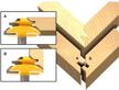router degree tungsten woodworking cutter logo