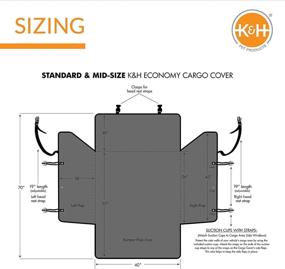 img 3 attached to Economy Cargo Cover by K&amp;H PET 🚗 PRODUCTS - Shield and Safeguard Your Car's Cargo Area